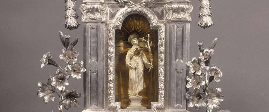 Marc’Antonio Merlini, Reliquiario di Sant’Antonio da Padova, seconda metà del XVII sec., Museo di San Lorenzo, Firenze