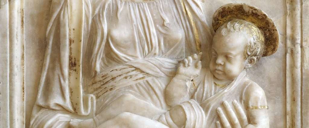 Maestro della Madonna Piccolomini, Madonna col Bambino, Museo Stefano Bardini, Firenze