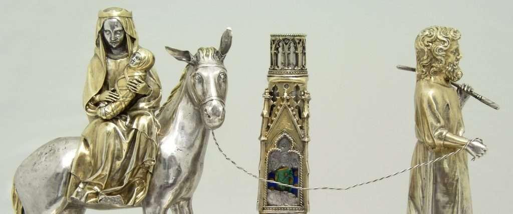 Gruppo raffigurante la Fuga in Egitto, XIV sec., Museo Diocesano, Gaeta