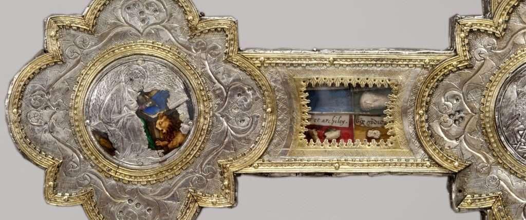 Vannuccio di Viva, Croce reliquiario, 1352, Museo Diocesano di Arte Sacra, Orte