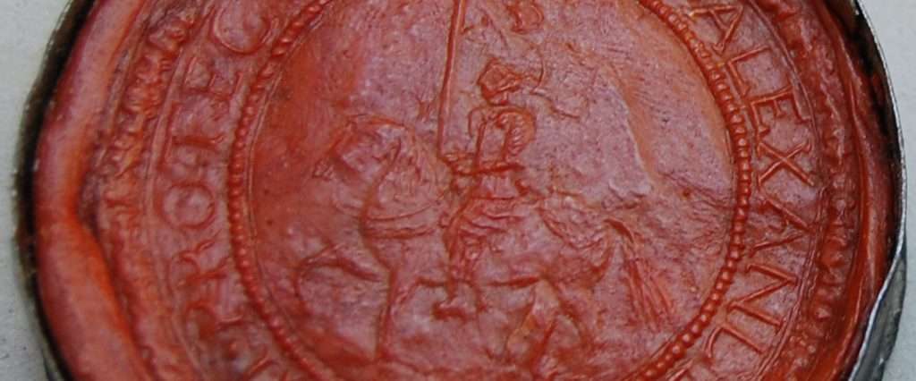 Sigillo, Biblioteca degli Uffizi, Firenze