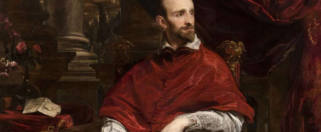 Antoon van Dyck, Il Ritratto del Cardinale Bentivoglio, 1623, Galleria Palatina, Le Gallerie degli Uffizi, Firenze