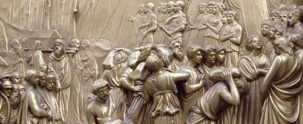 Lorenzo Ghiberti, Porta detta “del Paradiso”, 1425-1452, Museo dell’Opera del Duomo, Firenze