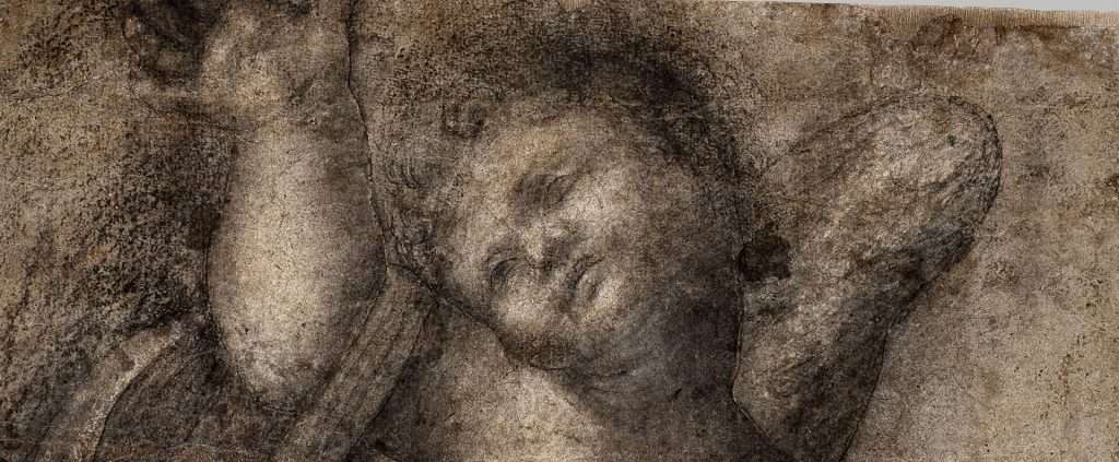 Simone Peterzano, Putto volante, seconda metà XVI sec., Castello Sforzesco, Civiche raccolte grafiche e fotografiche, Milano