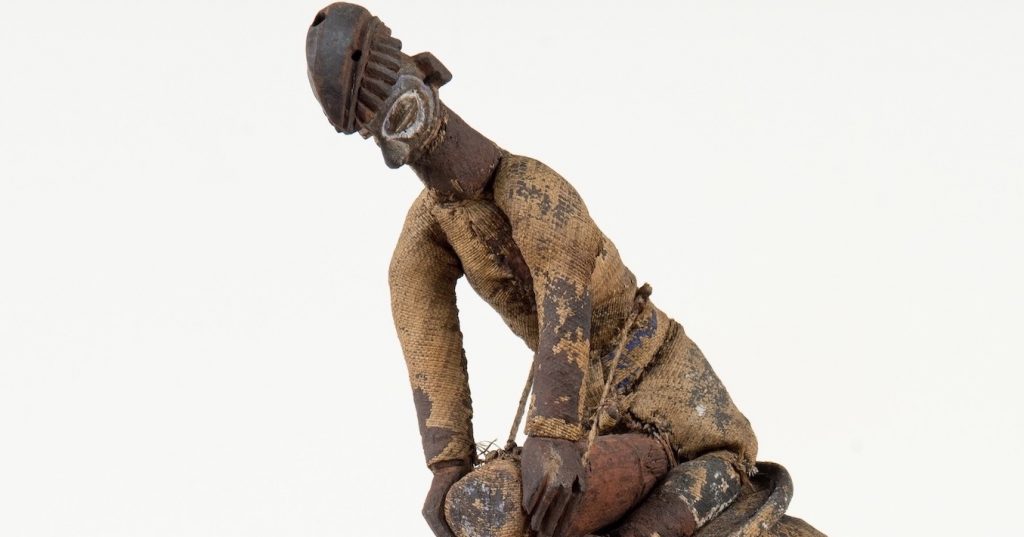 Artista non riconosciuto Yaka, Kholuka o Mbala, prima metà del XX sec., Collezione Peggy Guggenheim, Venezia