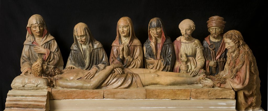 Michele da Firenze, Compianto su Cristo morto, prima metà del XV sec., Musei Civici, Modena
