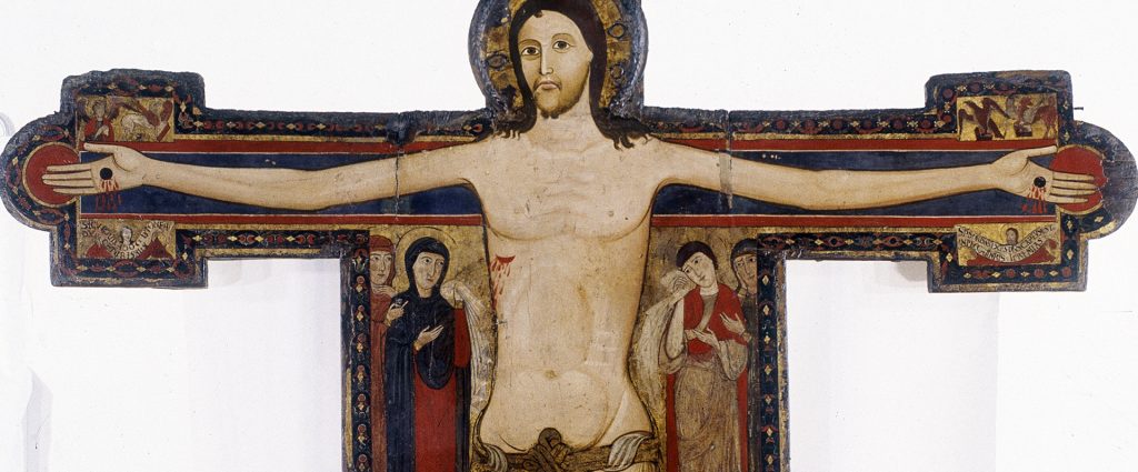 Maestro Guglielmo, Croce dipinta, 1138, Cattedrale di S. Maria Assunta, Sarzana