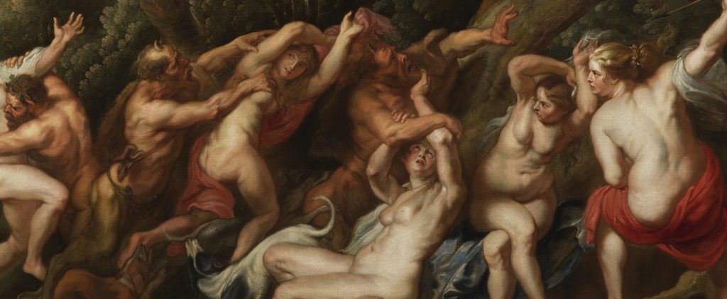 Peter Paul Rubens, Ninfe e satiri, Le Gallerie degli Uffizi, Galleria Palatina, Firenze
