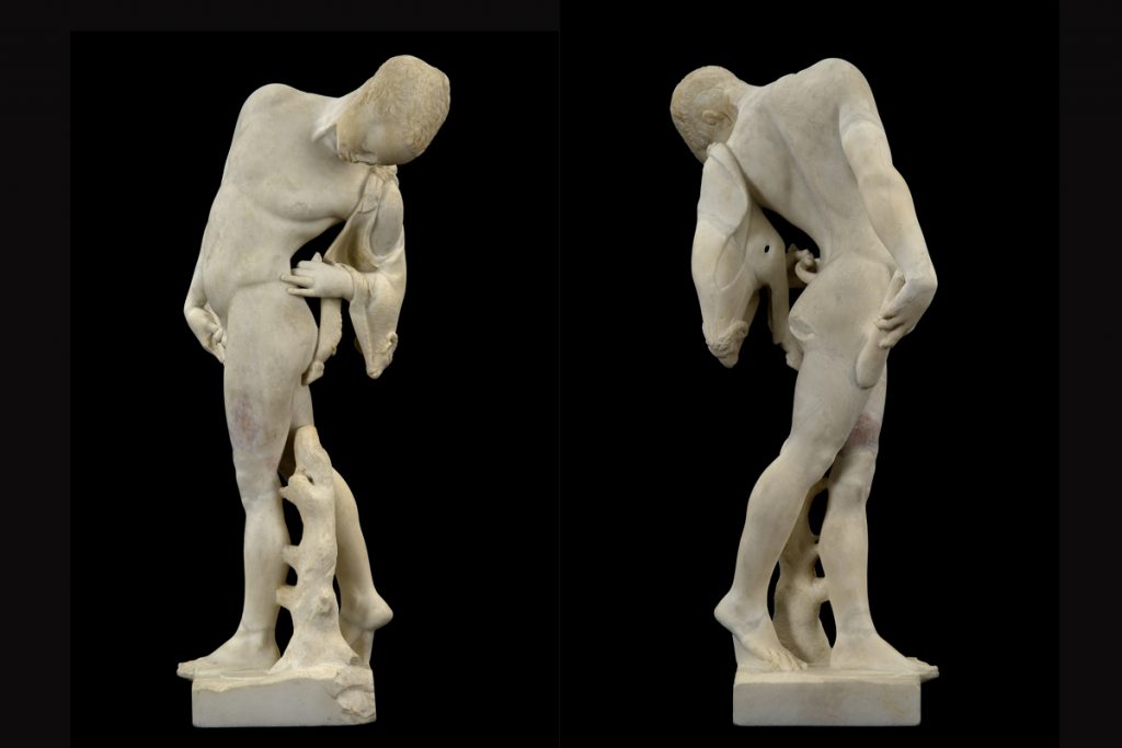 Il ‘Satiro che si guarda e si tocca la coda’ del Museo Archeologico Nazionale di Firenze