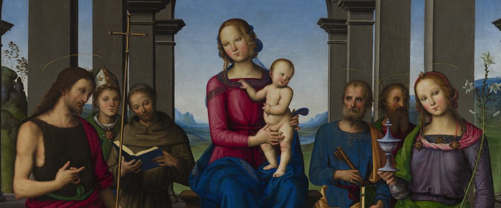 Perugino, Pala di Fano, Chiesa di Santa Maria Nuova, Fano ((PU)