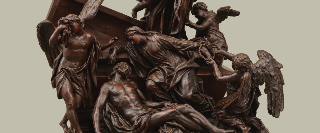 La Pietà in ceroplastica da Massimiliano Soldani Benzi, Museo Ginori