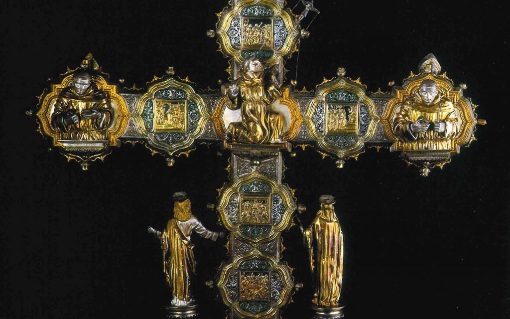 La croce processionale della chiesa di San Francesco di Brescia all’Opificio delle Pietre Dure per restauro