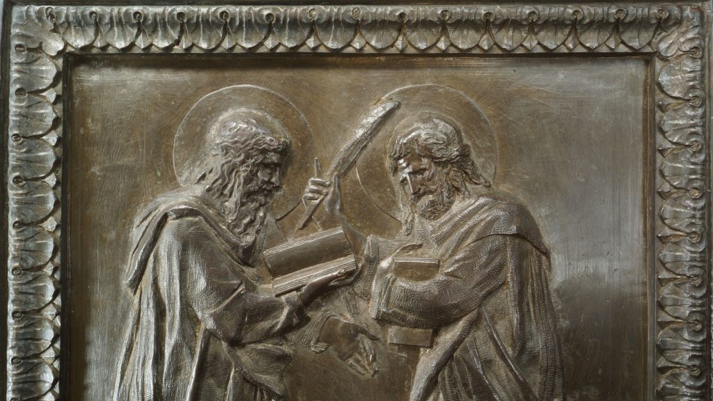 Presentate le Porte bronzee di Donatello della Sagrestia Vecchia della Basilica di San Lorenzo dopo l’accurato restauro dell’Opificio delle Pietre Dure
