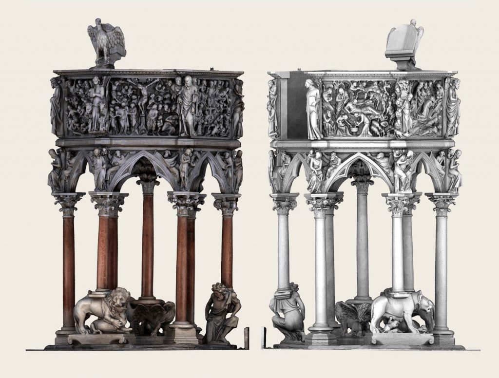 Venerdì 8 maggio a Pistoia il convegno “Venti anni di cura. Il Pulpito di Giovanni Pisano in Sant’Andrea a Pistoia”