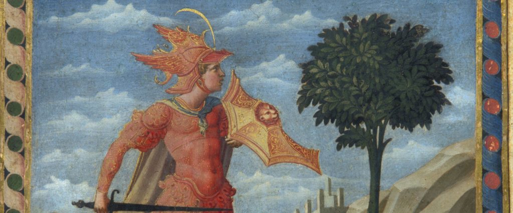 Pesellino, Marte con biga, 1447-1455, Biblioteca Nazionale Marciana, MS. Lat XII,68 – 4519, Venezia