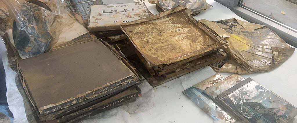 Gestione delle emergenze: cantiere presso l’Archivio e la Biblioteca del Comune di Quarrata (PT)
