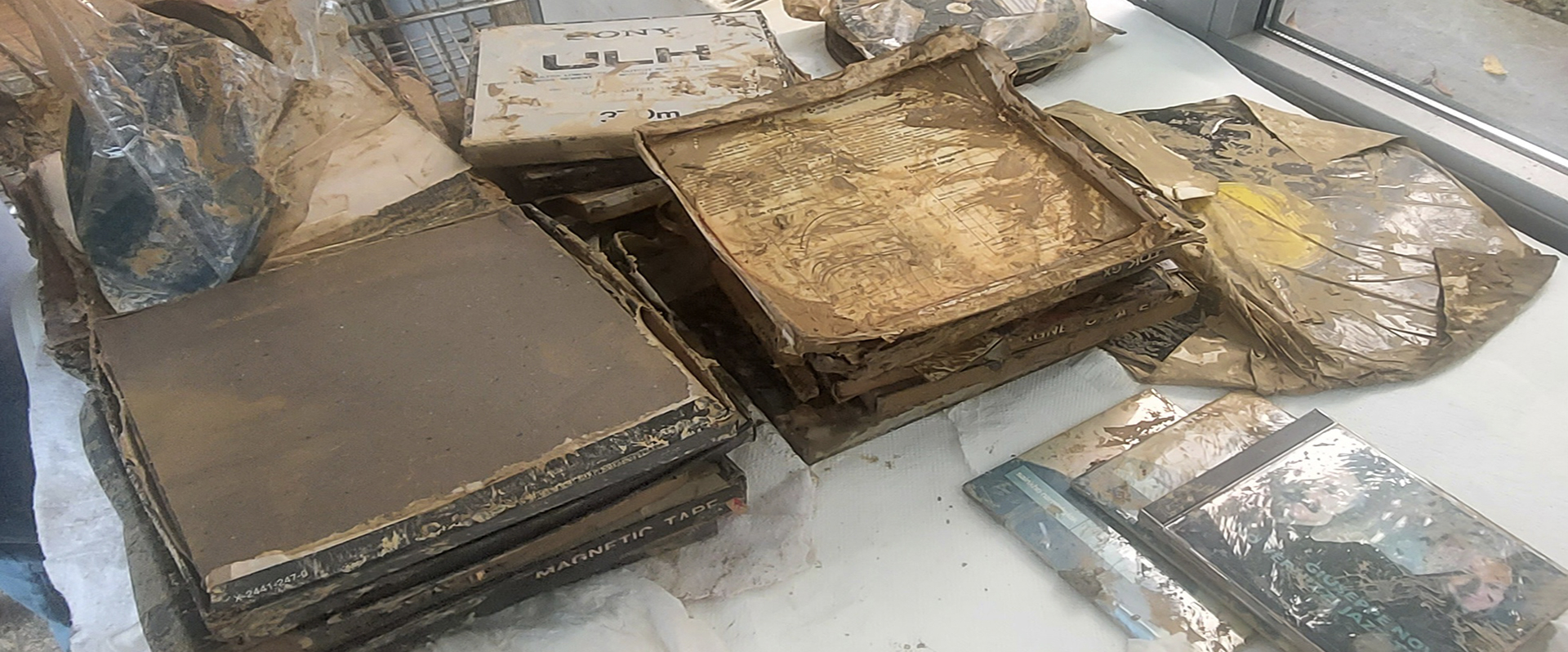 Gestione delle emergenze: cantiere presso l’Archivio e la Biblioteca del Comune di Quarrata (PT)